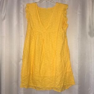 Yellow dress
